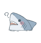 ふんわりサメさんスタンプ（個別スタンプ：17）