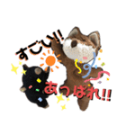 黒豚ぶったと田中の超汎用性スタンプ1（個別スタンプ：25）