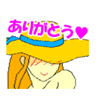 8ビットガールズ（個別スタンプ：6）