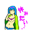 8ビットガールズ（個別スタンプ：22）