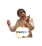 猿集団と一匹ワンちゃんと一匹恐竜（個別スタンプ：10）