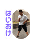 猿集団と一匹ワンちゃんと一匹恐竜（個別スタンプ：14）