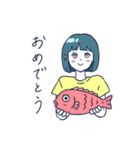 腹ペコなあの子（個別スタンプ：7）