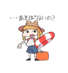 擬人化3人娘スタンプ（個別スタンプ：3）