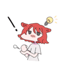 擬人化3人娘スタンプ（個別スタンプ：12）