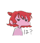 擬人化3人娘スタンプ（個別スタンプ：14）