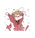 擬人化3人娘スタンプ（個別スタンプ：16）