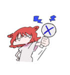 擬人化3人娘スタンプ（個別スタンプ：21）
