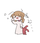 擬人化3人娘スタンプ（個別スタンプ：24）