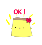 元気なプリンたちスタンプ（個別スタンプ：19）