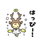 てんしさんとあくまさんのクリスマス（個別スタンプ：10）