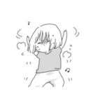 メンタル弱い子2（個別スタンプ：4）