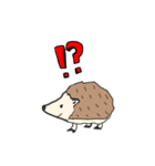 ハリネズミちゃん。。（個別スタンプ：3）