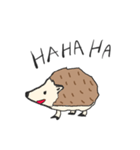 ハリネズミちゃん。。（個別スタンプ：5）