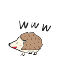 ハリネズミちゃん。。（個別スタンプ：8）