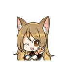 璃玖ちゃんだよ！（個別スタンプ：1）