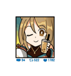 璃玖ちゃんだよ！（個別スタンプ：39）
