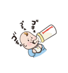 よちよちあかちゃんのスタンプ（個別スタンプ：5）
