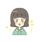 まりの日常会話スタンプ（個別スタンプ：21）
