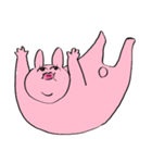 エゴチうさぎ（個別スタンプ：3）