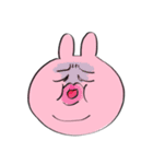 エゴチうさぎ（個別スタンプ：4）