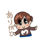 ハッピーもえちゃんスタンプ（個別スタンプ：7）