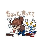 ハッピーもえちゃんスタンプ（個別スタンプ：10）