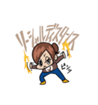 ハッピーもえちゃんスタンプ（個別スタンプ：28）