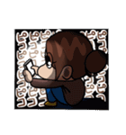 ハッピーもえちゃんスタンプ（個別スタンプ：30）