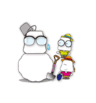 冬が来た！（個別スタンプ：9）