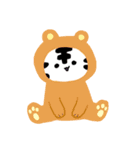 ホワイトタイガーさんの加工スタンプ！（個別スタンプ：3）