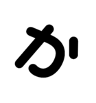 シンプルなデカ文字！（個別スタンプ：6）