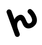 シンプルなデカ文字！！（個別スタンプ：8）