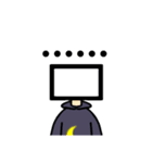 画面男子（個別スタンプ：27）