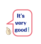 English's stamp(つ≧▽≦)つ（個別スタンプ：3）