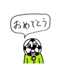 サッカー人の日常（個別スタンプ：34）