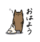 いろいろ毛色の猫たち（個別スタンプ：6）