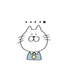 ねこ社長の韓国語（個別スタンプ：21）