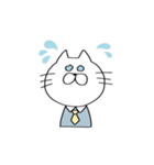 ねこ社長の韓国語（個別スタンプ：25）