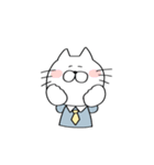 ねこ社長の韓国語（個別スタンプ：26）