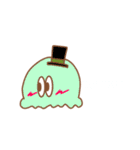 アイスようなお化けのような（個別スタンプ：10）