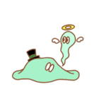 アイスようなお化けのような（個別スタンプ：16）