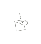 しかくいの。2（個別スタンプ：5）