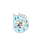 顔にかいてある人たち。（個別スタンプ：2）