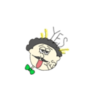 顔にかいてある人たち。（個別スタンプ：6）