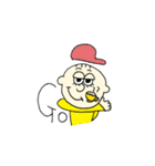 顔にかいてある人たち。（個別スタンプ：13）