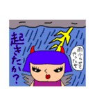 素直な天使と上から悪魔（個別スタンプ：8）
