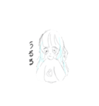 おばけさんはぽよぽよしてる（個別スタンプ：8）