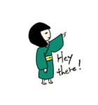日々をやる、こけし(文字あり)（個別スタンプ：1）