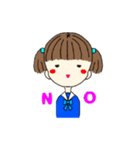 日常で使える女子中学生スタンプ（個別スタンプ：6）